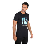 Remera Entrenamiento Lotto Smart Summer Hombre En Negro