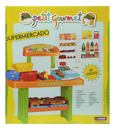 Supermercado Juego De Comida Petit Gourmet Lionels  