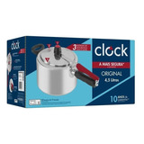 Panela De Pressão Clock 4,5l Original Polida