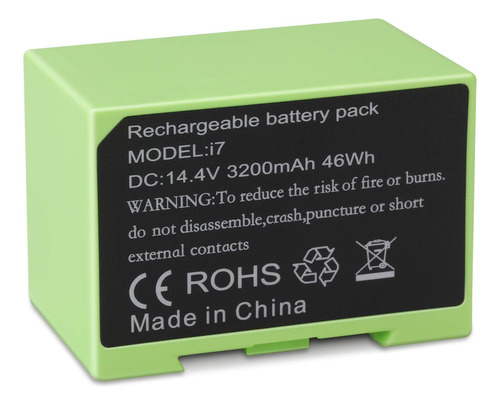 Bateria Abl-d1 De 3200 Mah Para Irobot Roomba I7 I7 I4 I4