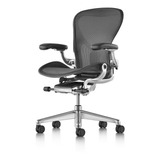 Silla De Escritorio Herman Miller Aeron Ergonómica  Graphite