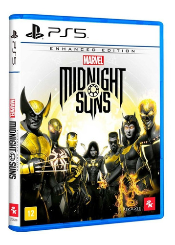 Jogo Ps5 Marvel Midnight Suns Take 2