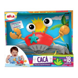 Brinquedo Para Bebê - Caranguejo Cacá Mexe Perninhas - Elka