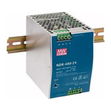 Fonte De Alimentação Ndr-480-24 24v 20a Mean Well Metaltex