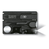 Swisscard Lite Victorinox Color Negro Translucido