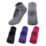 Calcetines Antideslizante Para Yoga Pilates 4pares