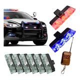 Kit Strobo Grade 24w Automotivo Pm Pf Policia Viatura Civil