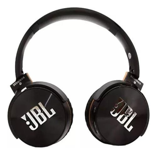 Fone De Ouvido Jbl Bluetooth Radio Mp3 Sem Fio Cor Preto