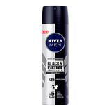 Desodorante Nivea Men Aerosol Antimanchas Black & White