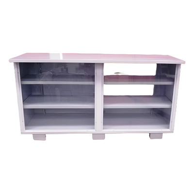 Vitrina Mostrador Metalico Exhibidor Ferretería 1.80 Largo Blanco | MercadoLibre
