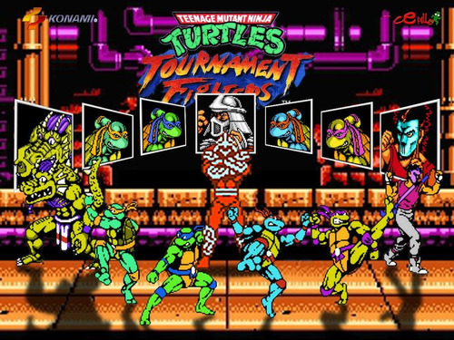  2 Caset Tortugas Ninja (turtles Tournament) + Super Soccer