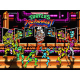  2 Caset Tortugas Ninja (turtles Tournament) + Super Soccer