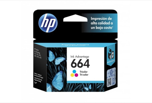 Cartucho De Tinta Hp 664 Tricolor