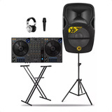 Kit Dj Controlador Pioneer Ddj-flx6 Soporte Bafle Auricular