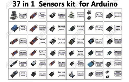 Kit 37 Sensores Para Arduino