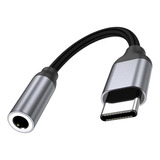 Dongle Adaptador Conversor Usb Tipo C Para Fone P3 P2 3,5mm