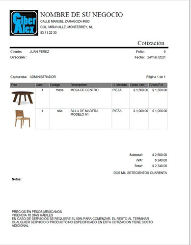 Sistema De Cotizaciones Y Seguimiento De Clientes Vers. Pro