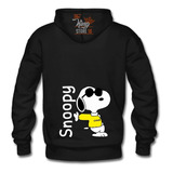 Poleron Cierre, Snoopy, Charlie Brown, Dibujos Animados, Peanuts, Xxxl / Kingstore10