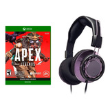 Voltedge Headset Tx40 Morado Incluye Apex For Xbox One