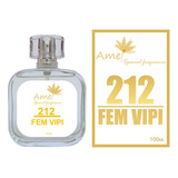 Perfume Feminino Vipi Fem Amei Cosméticos 100ml