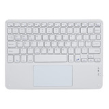 Teclado Bluetooth Recargable Para Pc Cel Mac Panel Táctil