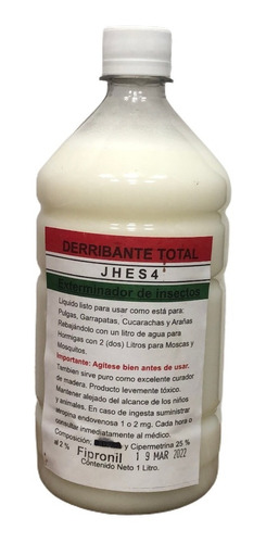 Derribante Insecticida Veneno Exterminador Total Jhes4 1lt