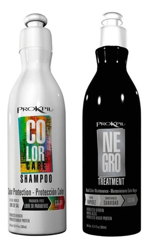 Pack Prokpil Matizador Negro + Shampoo Color Care