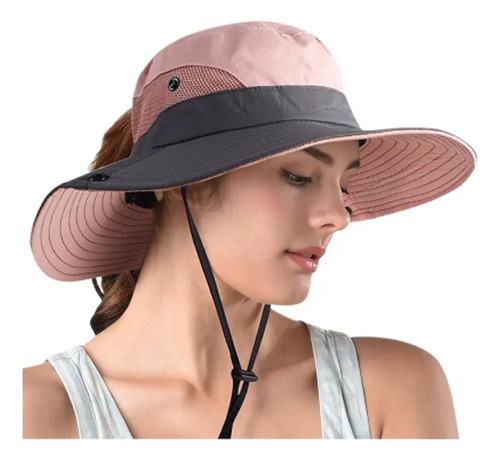 Sombrero De Ala Ancha Protección Uv, Protector Solar Mujeres