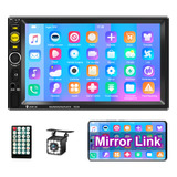 Autostereo Mirror Link Touch Screen 7  Hd Bluetooth Eq