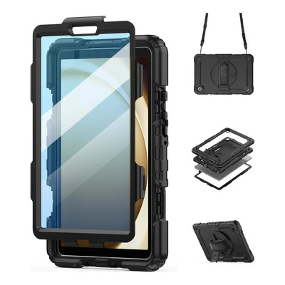 Mica + Funda Para Samsung Galaxy Tab A9 Plus 11 Correa de hombro Color Negro | MercadoLibre