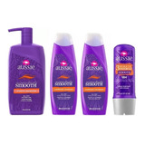 Kit Aussie/shampoo/condicionador Smooth 865ml + Mascara