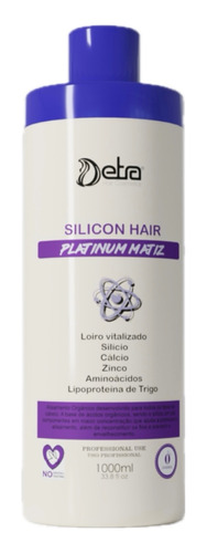 Antiga Ice Blond Silicon Hair Matizada 1lt Sem Formol