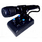 Mic De Ganho-microfone De Mesa Mc-3x C/eco Para Px-py-hf-vhf