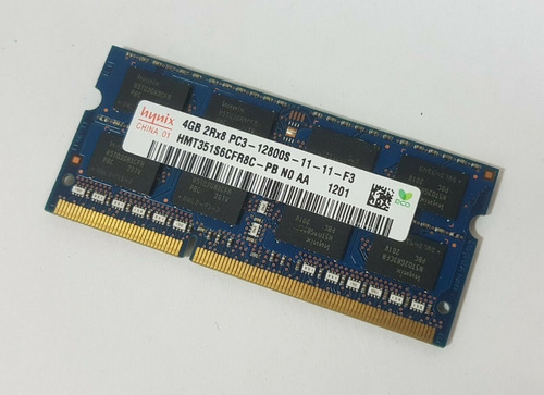 Memorias Sodimm Hynix/samsung 4gb 2rx8 Pc3 12800s 1.5v  