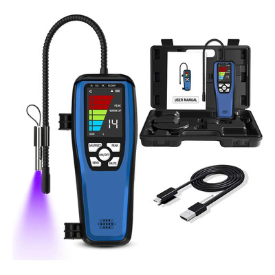 Detector De Fugas De Refrigerante Freón Para R134a R410a Azul