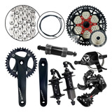 Kit Grupo 12v Mtb Cubos Absolute 36f Coroa Single +brinde