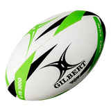 Pelota Rugby Gilbert Gtr3000 Entrenamiento Junior N°4 / N°5 Color Verde N°4