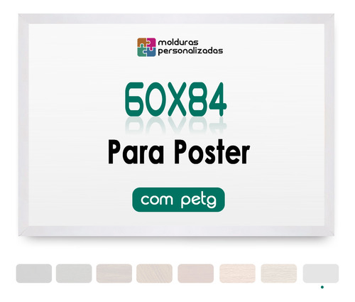 Molduras P/ Quadro Decorativo Poster Painel 60 X 84 + Petg