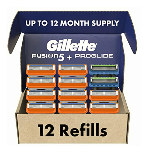 Gillette Fusion5 Men's Razor Blade Refills, 10 Count +