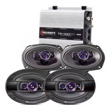 Módulo Taramps Ts400x4 400w/100w Rms Rms 4 Ohms Pioneer 6x9