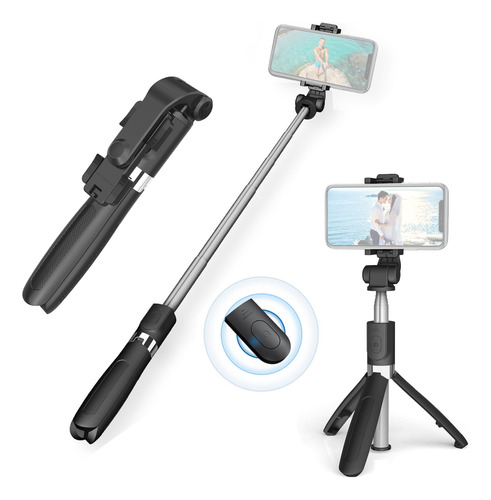 Bastão De Selfie. Com Sistema Telescópico Gimbal Rod De 27,5