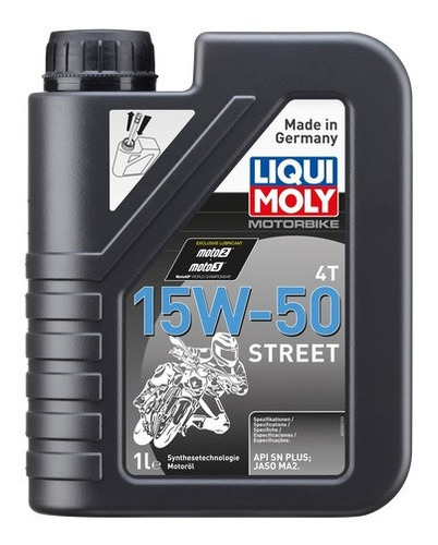 Liqui Mol 4t 15w-50 Street Moto
