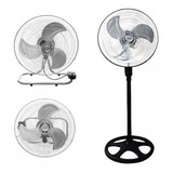 Pack De Dos Ventiladores  18 Pulgadas 3 En 1 Aspa Metalica