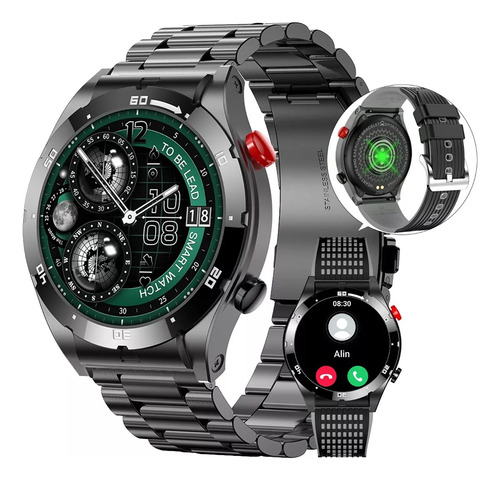 Smartwatch Hombre Relojes Integente Deporte Bluetooth Amoled