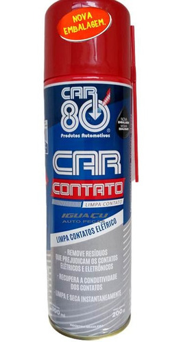 Limpa Contato Elétrico Spray Eletronico 300ml Car80