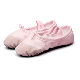 Zapatillas Ballet Danza Gimnasia Flexibles Unisex Tela Gamuz