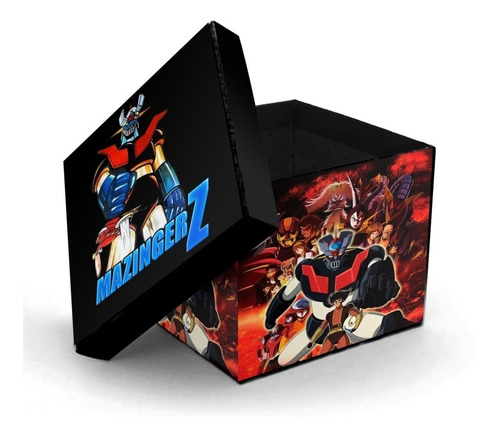 Caja De Madera Mazinger Z Regalo De Navidad De Hombre 12x12