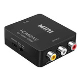 Adaptador Conversor De Hdmi A Av, De 1080p Hdmi A 3rca Cvbs 