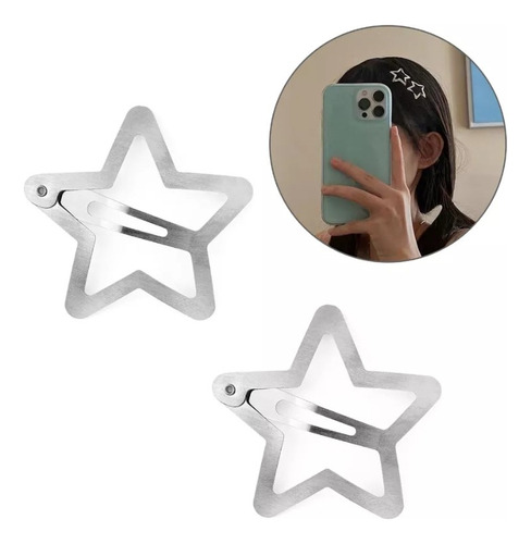 Pinches, Trabas O Clips Con Forma De Estrella.