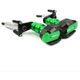 Sliders Ninja 400 Kawasaki Deslizadores Protectores Verde